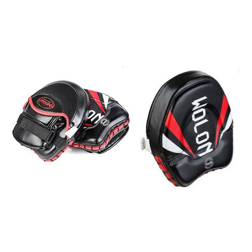 Wolon Martial Arts Adult Training Boxing MMA 2X Microfiber Palm Punching Mitts WS